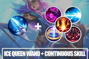 Ice Queen Wand + Continuous Skill