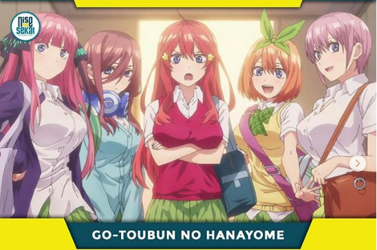 Go-Toubun No Hanayome Kaka-Beradik Kembar